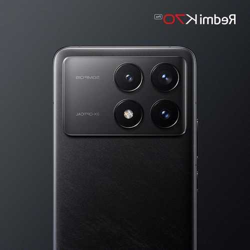 小米 Redmi K70 Pro 手机外观亮相：“墨羽”配色，后置矩阵三摄